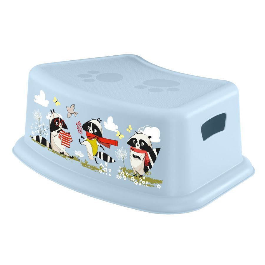 ПОДСТАВКА ДЕТСКАЯ С ДЕКОРОМ (Светло-голубой)