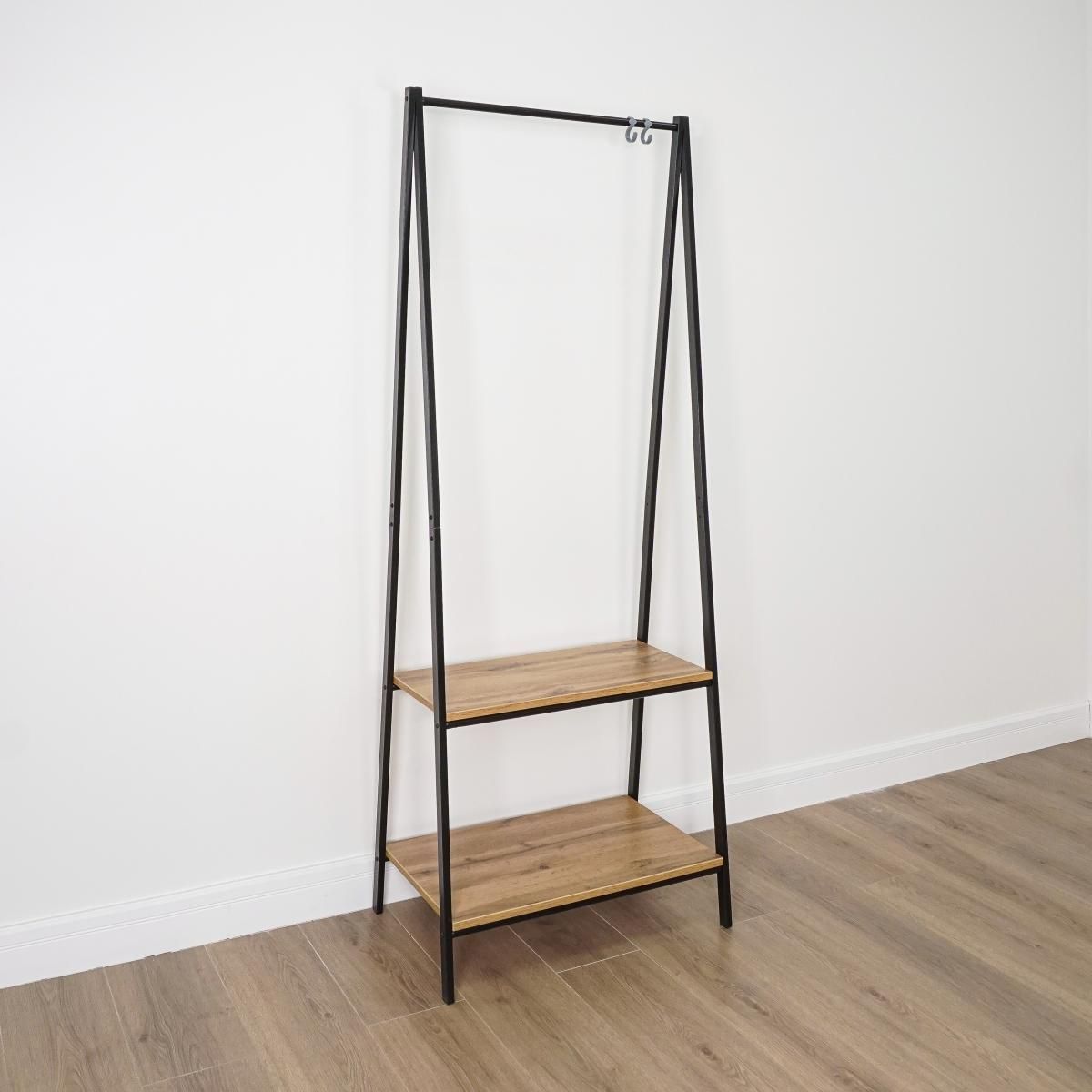 Вешалка гардеробная "Алабама 22" (ALABAMA 22 clothes rack) (Черный)