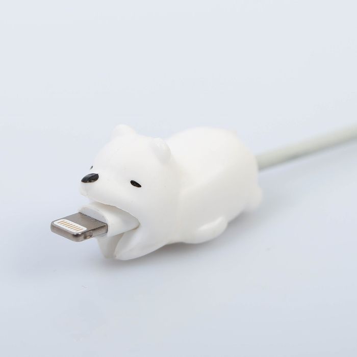 Протектор для провода «Белый медвежонок» 7,5 х 10,5 см   4181714