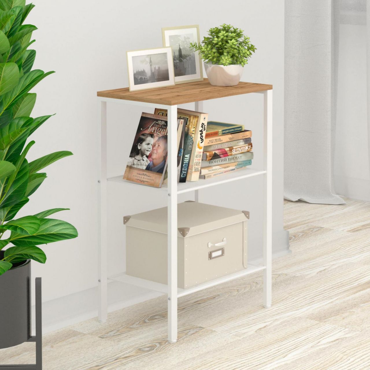 #Стеллаж "ТОРОНТО 13" (Белый)