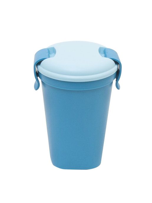 Большая чашка ЧАШКА LUNCH & GO голубая