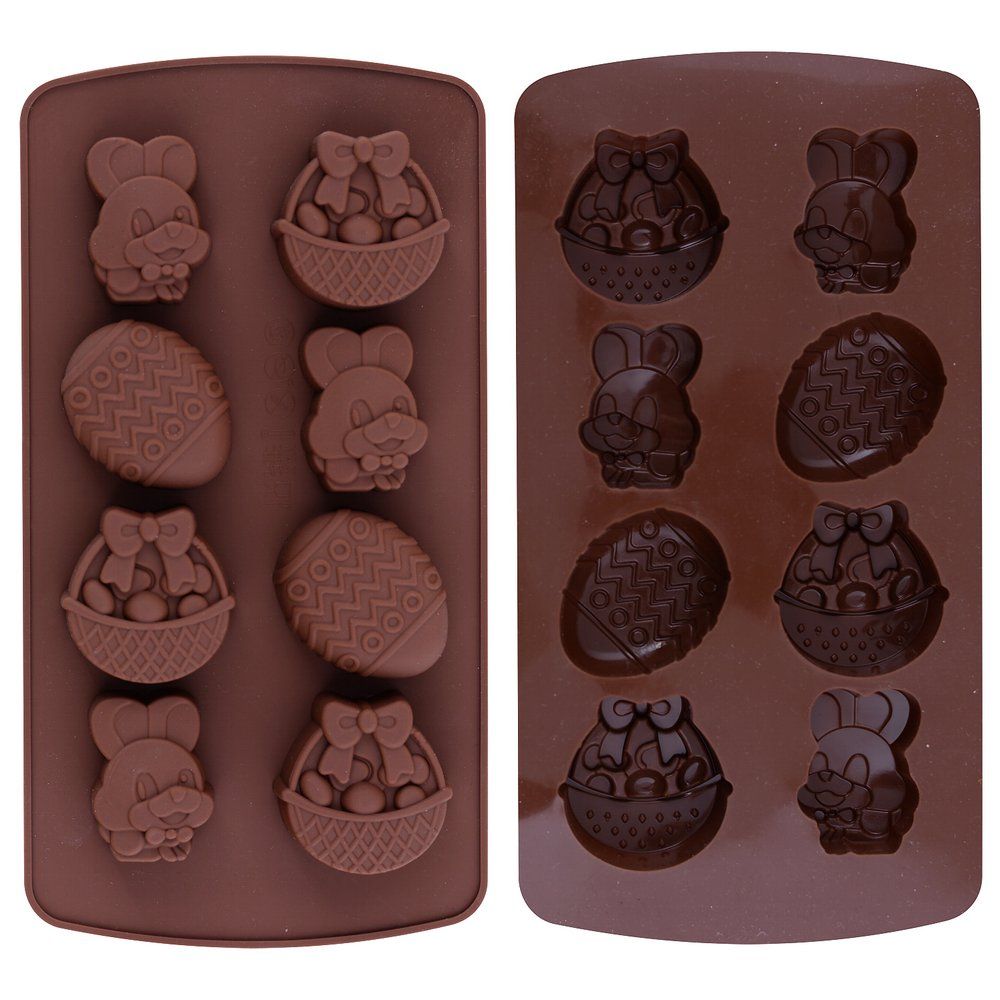 Форма для шоколадных конфет силиконовая «Пасхальное настроение» VL80-504
