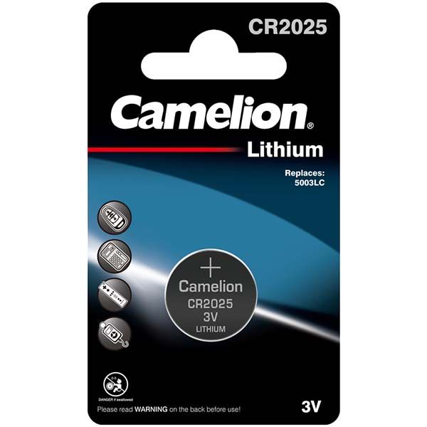 Элемент питания Camelion CR2025  BL1 цена за шт
