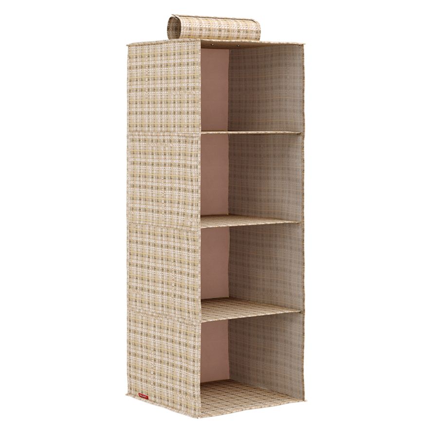 VAL LB-HS4 Кофр подвесной для хранения, 4 секции, 30*30*84 см, LONDON BEIGE