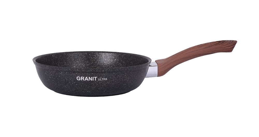 Сковорода 240мм с ручкой, АП линия "Granit ultra" (original)