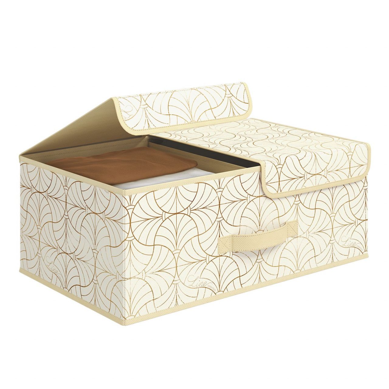 VAL LS-BOX-L2 Короб стеллажный 2-х секционный, 50*30*20 см, LINE SUN