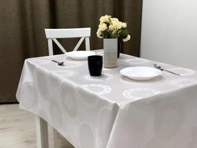 Клеенка Афина, 140 см, SY-041A-1, Белое солнце...