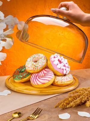 #Блюдо сервировочное с крышкой 29,2*29,2*19,5 с...