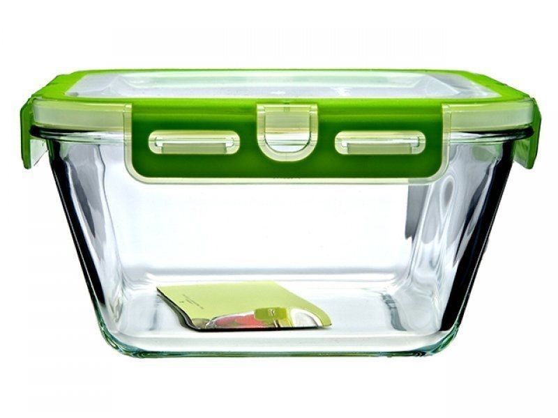 Контейнер Storemax с зеленой крышкой из жаропрочн. стекла (2,4 литра) БОРЖАМ 59016GB