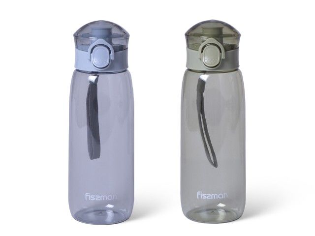 6926 FISSMAN Бутылка для воды 650 мл, 22 см (пластик)