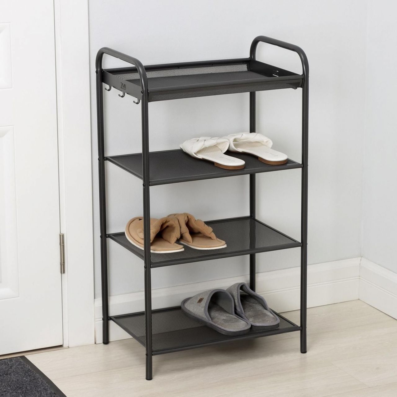 Подставка для обуви "Верона 14" (VERONA 14 shoe rack) (Графит)