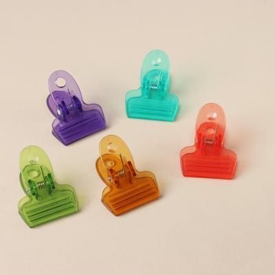 Набор зажимов для пакетов 5 шт 5,2х4 см, микс ц...