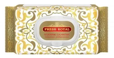 Влажные салфетки Fresh Royal №150(12 шт)...