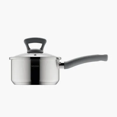 Ковш со стеклянной крышкой, 16 см/1,6 л, NADOBA...