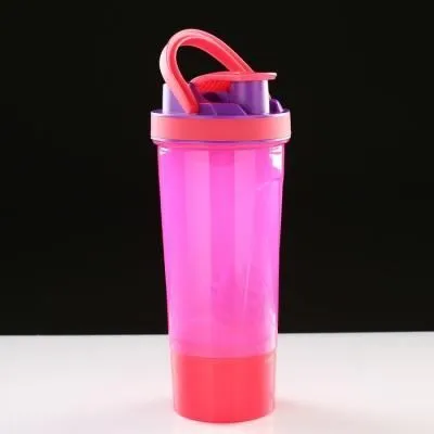 Шейкер 700 мл, с ситом и шариком, 10х25 см, мик...