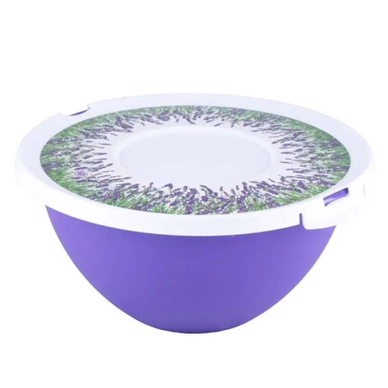 Миска с крышкой ЛАВАНДА 2л