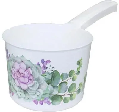 Ковш 1,5л ДЕКО каменная роза