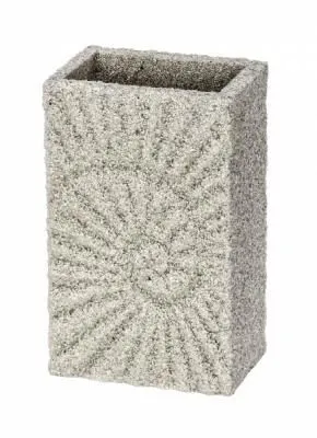 Стакан для зубных щеток FOSSIL beige