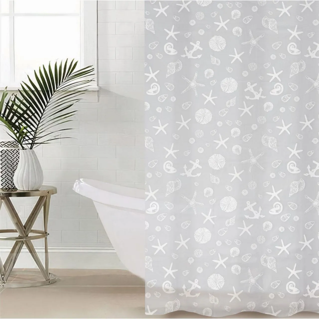 Штора для ванной "Море", 180х180 см. EVA   7915597