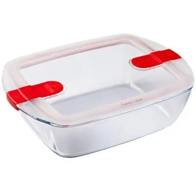 Блюдо прямоугольное с крышкой Pyrex Cook&Heat 2...