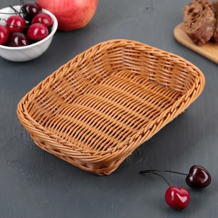 Корзинка для фруктов и хлеба, 23х17х5 см   3803...