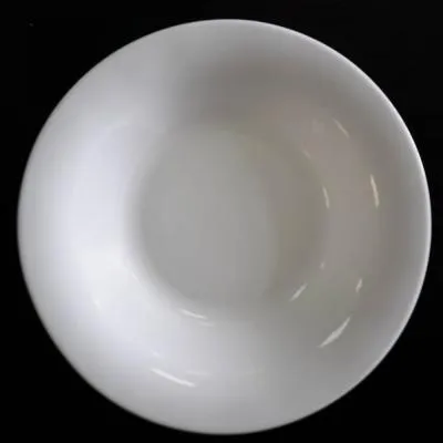 Тарелка стеклокерамическая суповая белая 9,5&qu...