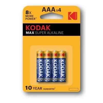 02 Kodak MAX SUPER ALKALINE LR03-4BL батарейка ...