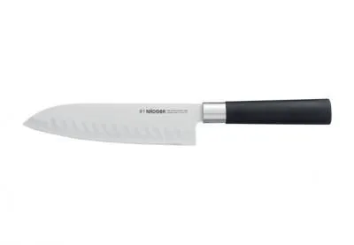 Нож Сантоку с углублениями, 17,5 см, NADOBA, се...