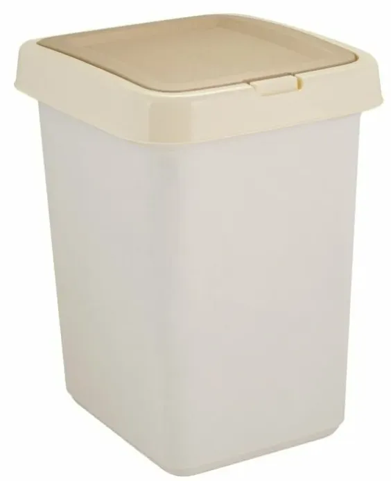 Контейнер для мусора Квадра с крышкой Push to Open 14л