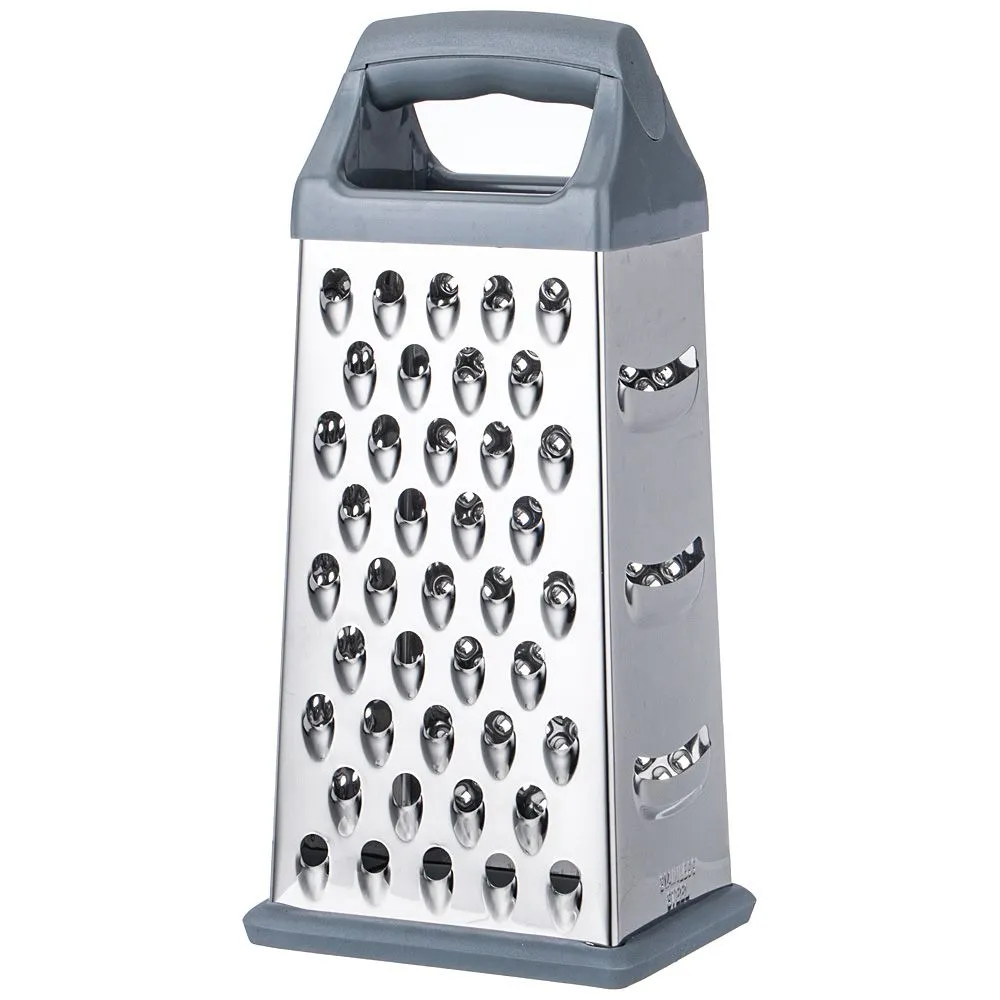 ТЕРКА 4-Х ГРАННАЯ 11*8,5 СМ.ВЫСОТА=23,8 СМ. НЖС+ПЛАСТИК  712-0012