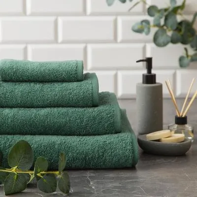 Полотенце махровое "Этель" Organic Eucalyptus 50х90 см, 100% хл, 420гр/м2 5572860