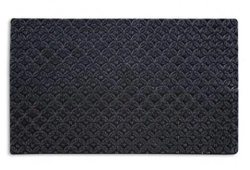 Коврик придверный ORNAMENT silver 74X44 см