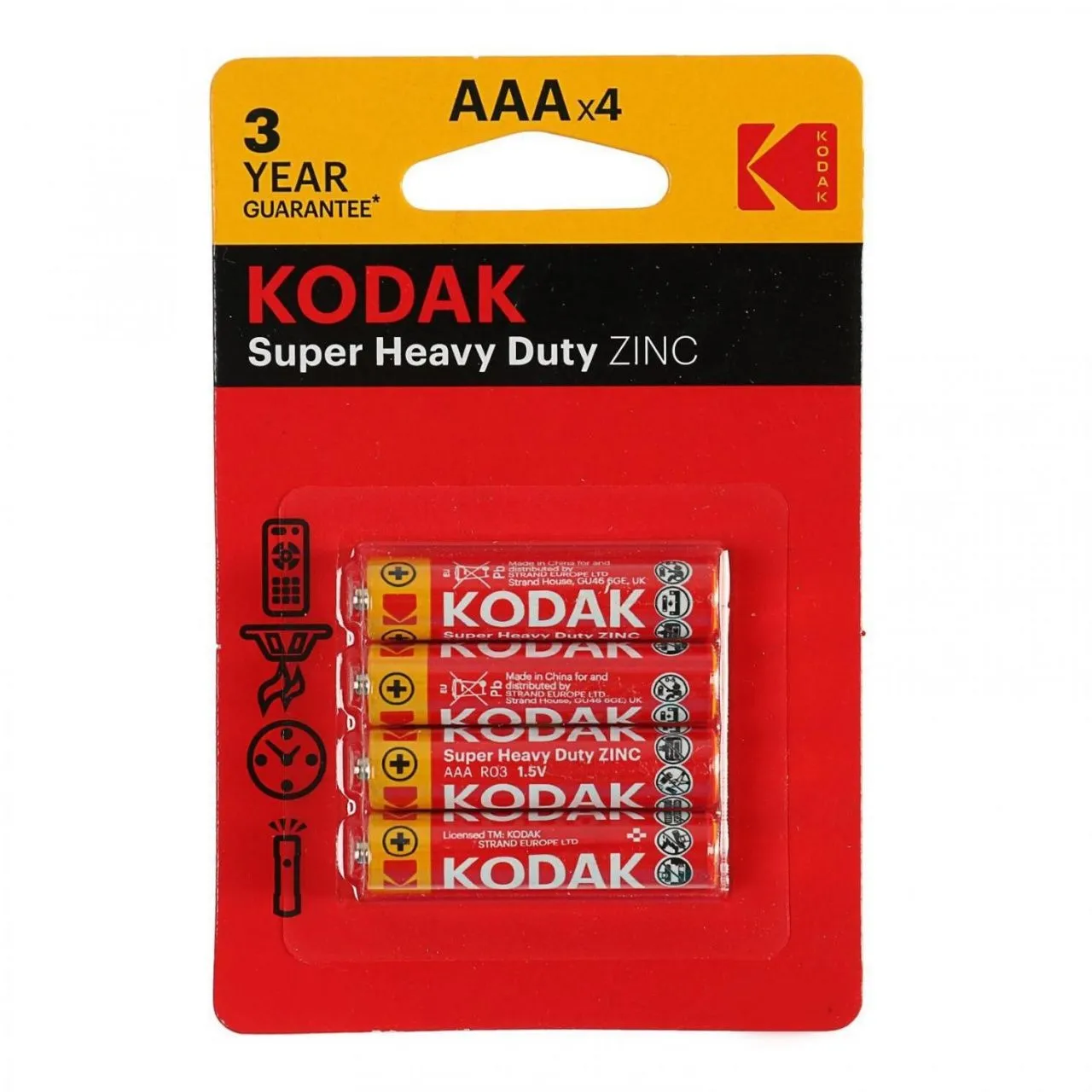 03 Kodak   R03-4BL EXTRA HEAVY DUTY  887930953329 цена за шт