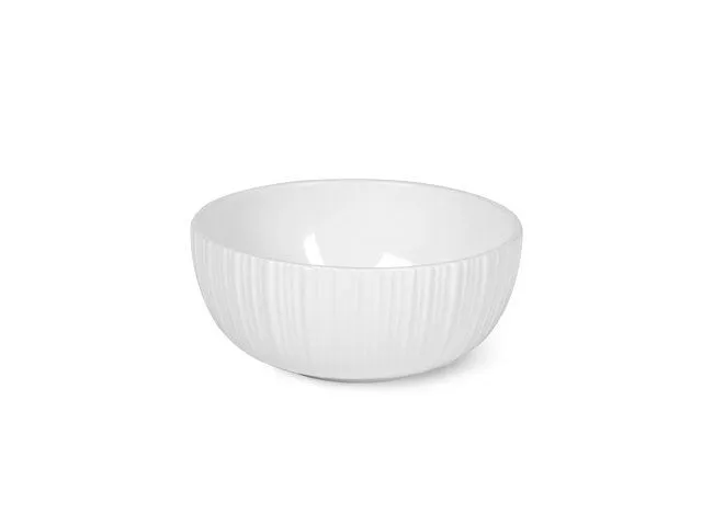 9408 FISSMAN Пиала ELEGANCE WHITE 400 мл (фарфор)