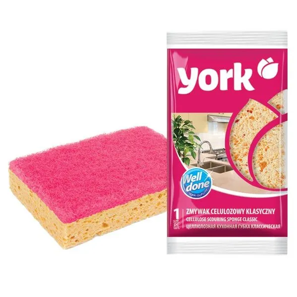 Губка целлюлозная для кухни YORK