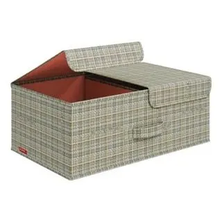 VAL LG-BOX-L2 Короб стеллажный 2-х секционный, 50*30*20 см, LONDON GREY