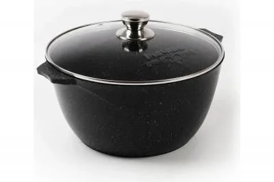 Кастрюля 10л АП Гранит black арт.410802
