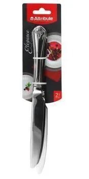 #Нож столовый ELEGANCE 2 шт