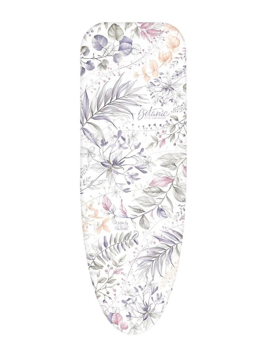 VAL BL-LG13047-L Чехол для гладильной доски, средний, 130*47 см, BOTANIC LILAC LIGHT