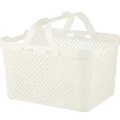Корзинка для хранения с ручками Plast Team Stoc...