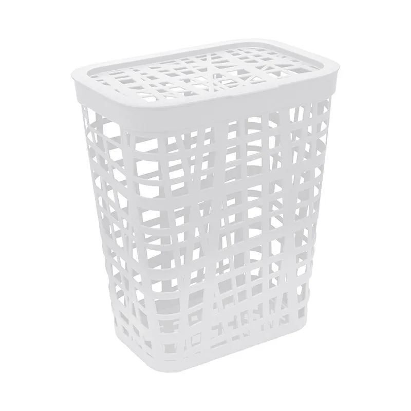 Корзина для белья ХАОС 32л Белый