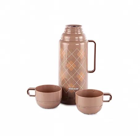 #Термос ORIENTAL 1л 2 чашки