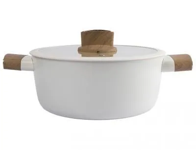 Кастрюля, 24 см, 4,1 л, с крышкой, с покрытием,...