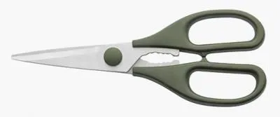 Универсальные ножницы для кухни, 20 см, зеленый...