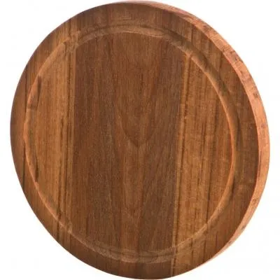 ДОСКА РАЗДЕЛОЧНАЯ ДЕРЕВЯННАЯ КРУГЛАЯ БУК ДИАМЕТ...