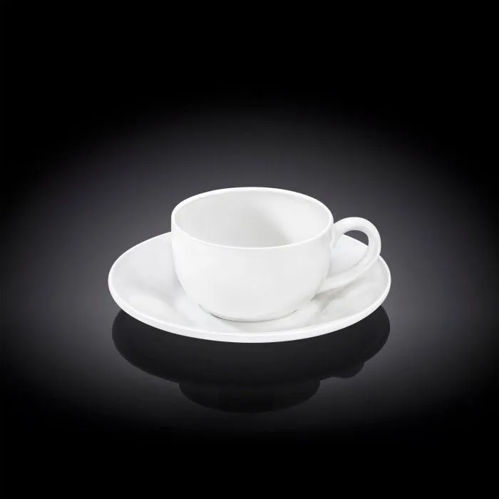 Чашка кофейная + блюдце WL-993002/AB (100мл) 