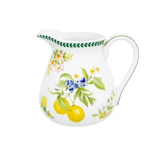 Кувшин "Лимоны" 17*13,5*15 см 1,2 л, NEW BONE CHINA