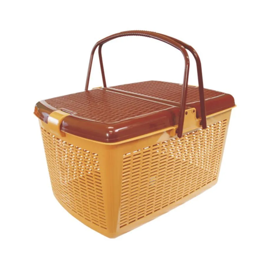 Корзина для пикника 450*300*240 (цв.коричневый)