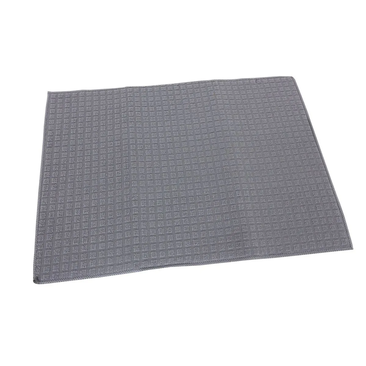Коврик для сушки посуды тканевый 51х38 см, серый
