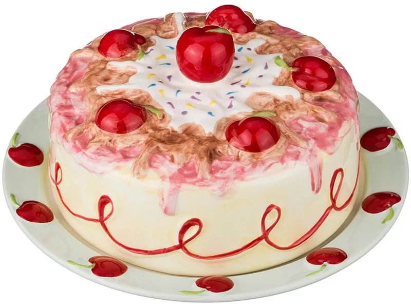 БЛЮДО С КРЫШКОЙ ДИАМЕТР=25,5 СМ. ВЫСОТА=11 СМ. ...